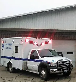 Four-Wheel Drive Ambulance | Odessa Memorial Health Center